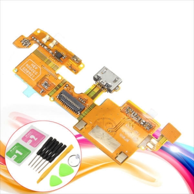 USB Charging Charger Port Connector Flex Cable Ribbon Replacement With Tool For ZTE Blade V6 COD [1157106]