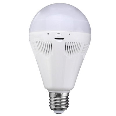 E27 VR Bulb Camera 360 Degree Panoramic wifi Hidden Camera White Light Bulb COD [1275624]