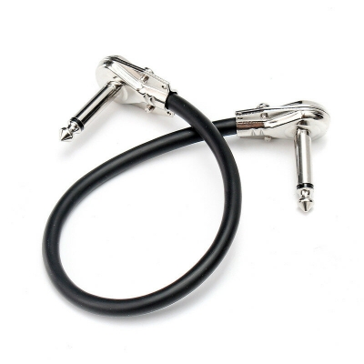 1PC Low Noise Guitar Effect Pedal Board Patch Cable Cord With Right Angle Plug COD [1705326]