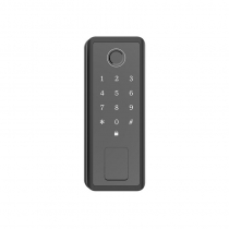 Tuya WIFI Touch Screen Smart Door Lock Fingerprint Password Key Swipe Card Remote Unlock COD