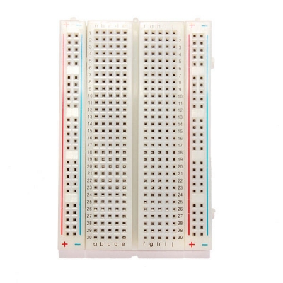 5pcs 8.5 x 5.5cm White 400 Holes Solderless Breadboard For COD [951146]