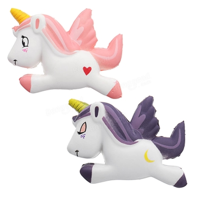 Cartoon Pegasus Squishy 11*7.5*3CM Slow Rising With Packaging Collection Gift Soft Toy COD [1290114]