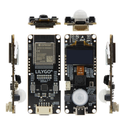 LILYGO® T-Camera-S3 ESP32-S3 Development Board 2MP HD Camera 0.96 inch OLED 16MB Flash WiFi bluetooth Module COD [1982540]