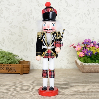 Wooden Nutcracker Doll Soldier Vintage Handcraft Decoration Christmas Gifts COD [1787901]