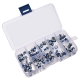 100pcs RM065 Horizontal Trimpot Potentiometer Assortment Kit With Storage Box COD