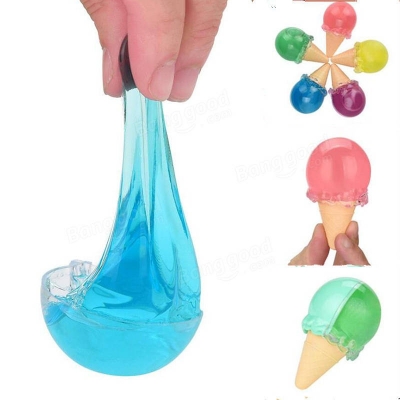 62g Ice cream Crystal Slime Mud Putty Plasticine DIY Toy Gift Stress Reliever COD [1280743]