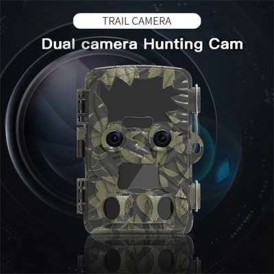 HC8201 32MP Wildlife Trail Hunting Camera 4K HD Video Recording IP65 Waterproof 20m Night Distance for Outdoors Photograph COD [2009334]