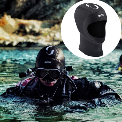 ZCCO Diving Head Cover 3mm Neoprene Hoods Surfing Snorkeling Winter Thermal Swimming Headgear for Men Women COD [1997751]