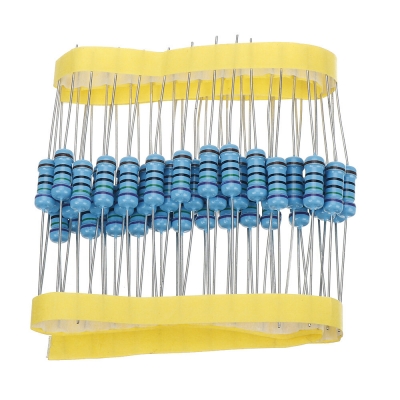 50pcs 1W 750R Metal Film Resistor 1% 750 ohm Resistance COD [1650615]