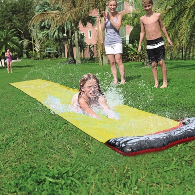 Single Sheet Sprinkler Surfboard Children\'s Waterslide Surfboard Outdoor Summer Water Play Toys COD [1851809]