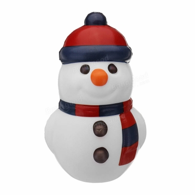 Cooland Christmas Snowman Squishy 14.4×9.2×8.1CM Soft Slow Rising With Packaging Collection Gift Toy COD [1353434]