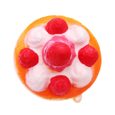 Strawberry Cake Squishy 5.5* 7cm Slow Rising Decompression Gift Soft Toy COD [1273786]