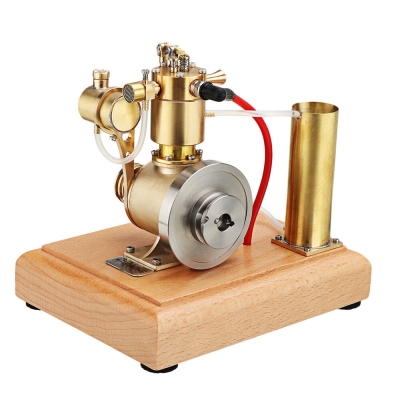 Eachine EM4 Gasoline Engine Model Stirling Water-cooled Cooling Structure With A Cooling Water Tank And A Circulating Gear Pump COD [1852323]